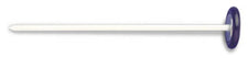Disposable plastic medical swab stick with blue handle for specimen collection