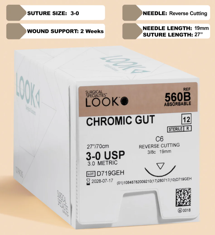 look-sutures-gut-chromic-3-0-27-length-c6-needle-560b-12-box