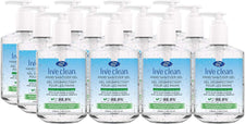 Live Clean One Step, Hand Sanitizer, 236ml, 12 count