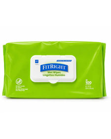 FitRight Aloe Pre-Moistened Personal Cleansing Wipe | MSCCA263954