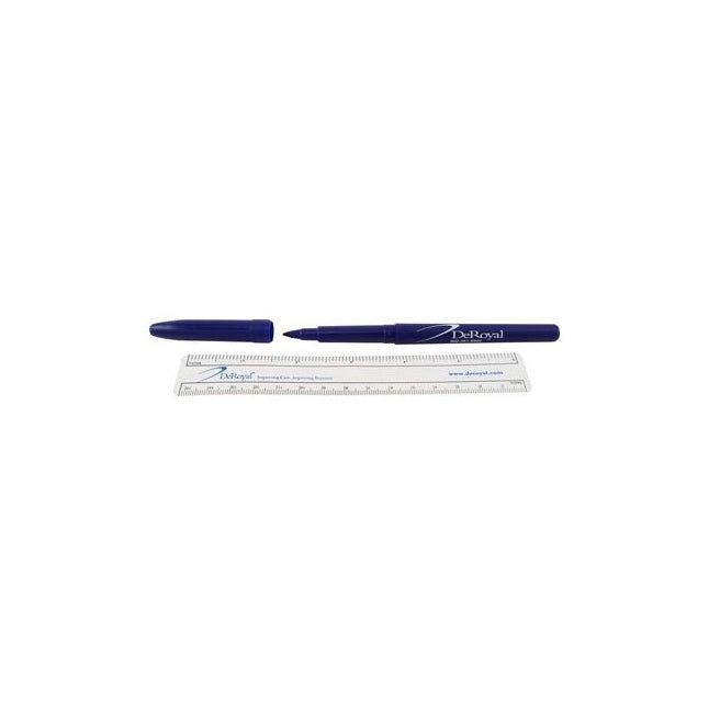 Skin Marker Standard Tip with Ruler Blue Barrel | 26-001