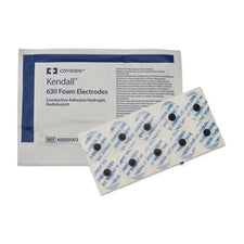 Covidien Kendall 630 foam electrodes, conductive adhesive hydrogel medical pads, 12 pack