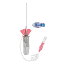 IV catheter with safety needle, extension tubing, and luer lock, medical supplies