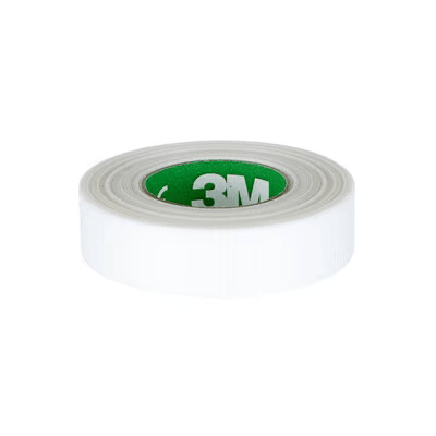 3M 1534-0 Transpore™ White Medical Tape, easy to tear, white, 1/2 in x 10 yd (1.25 cm x 9.1 m)