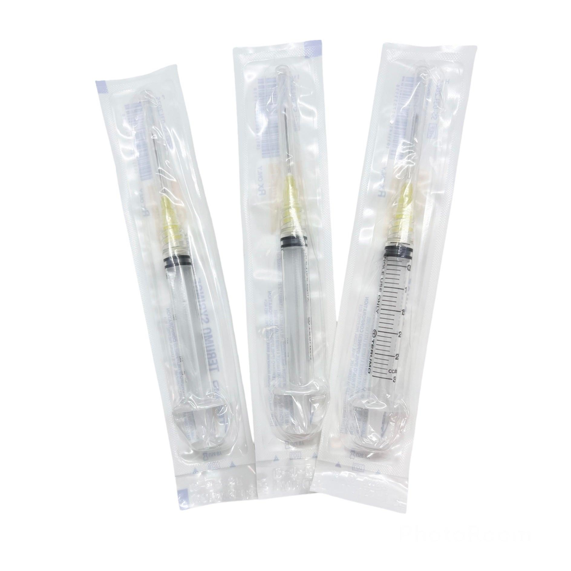 3mL | 20G x 1" - Terumo SS-03L2025 Syringe & Needle Combination | 100 per Box