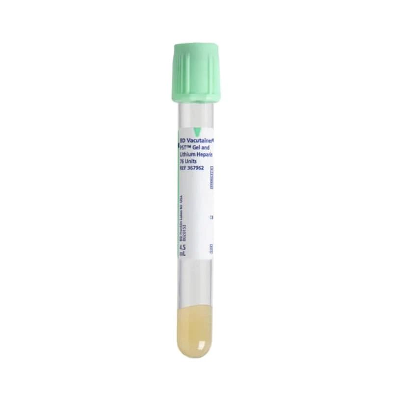 4.5mL BD Vacutainer PST Gel & Lithium Heparin | Blood Collection Tubes | 367962