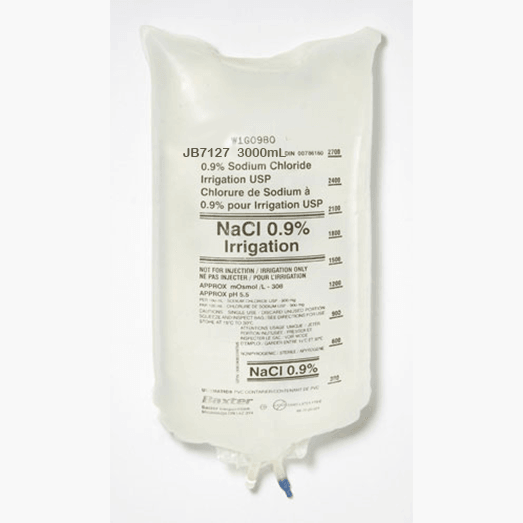 0.9% Sodium Chloride for CBI Irrigation Solution 3000mL Bag JB7127