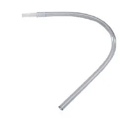Clear medical suction catheter curved tip sterile disposable plastic tubing