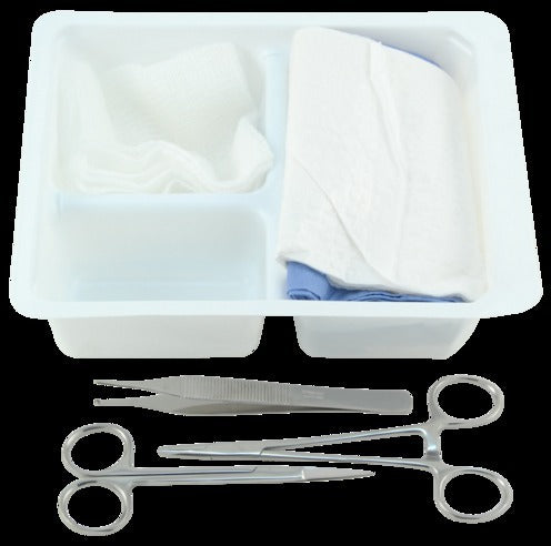 tray-laceration-lidded-w-towels-instruments-gauze-ca-20