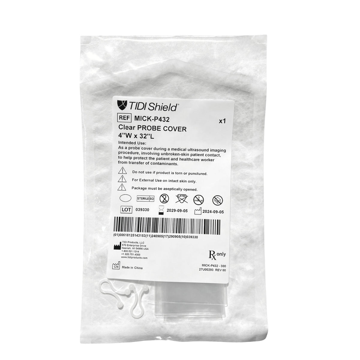 Ultrasound Probe Cover | 100/Box | MICK-P432