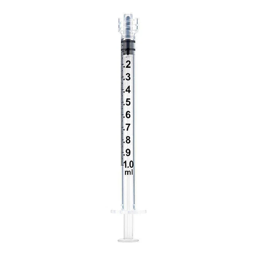 1mL | Sol-M Luer Lock Syringe without needle | 100/box | P180001PP