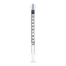 1mL | Sol-M Luer Lock Syringe without needle | 100/box | P180001PP