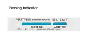 Steris steam sterilization integrator indicator strip for medical supply sterilization