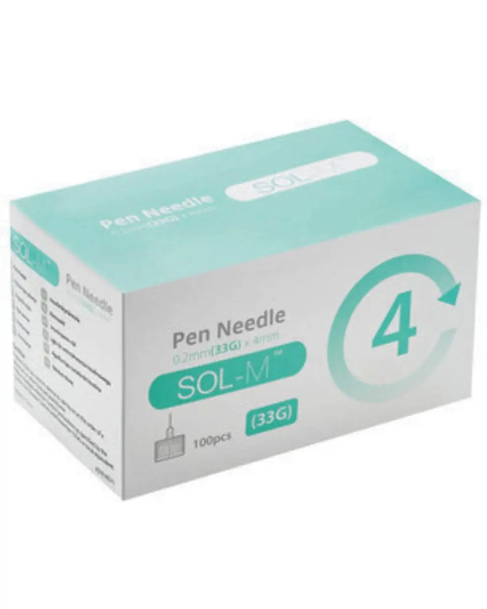 33G x 5/32" | SOL-M Pen Needle | PN33532