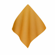 Yellow microfiber cleaning cloth with textured surface for home or medical use