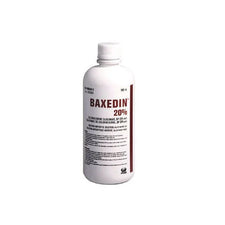 Baxedin 20% antiseptic solution bottle 500 mL for medical and home care use