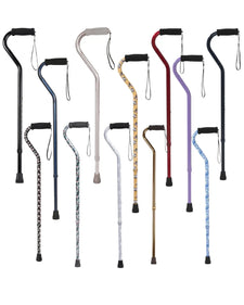 Offset Handle Aluminum Canes