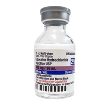 Lidocaine Hydrochloride 2% Injection USP 20 mL | DIN 02422026