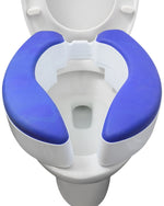 MOBB 4” Adjustable Raised Toilet Seat | MHADJRTS