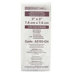 AMD-Ritmed 3" x 3" Non-Woven Gauze Sponges Non-Sterile 4 Ply | A2103-CH