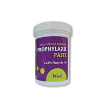 Prophylaxis paste mint flavor dental polishing jar with 1.23% fluoride ion