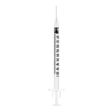 0.5mL | 31G x 8mm | Sol-M Standard Insulin Syringe | 100/box | 1653151B
