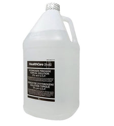 4L bottle of hydrogen peroxide topical solution 3% U.S.P. for medical cleaning and disinfection