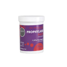 Prophylaxis paste medium grit 1.23% fluoride ion cherry flavor dental care jar