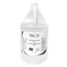 Tavos 70/30 isopropyl alcohol 1 gallon bottle for cleaning, disinfecting, or medical use