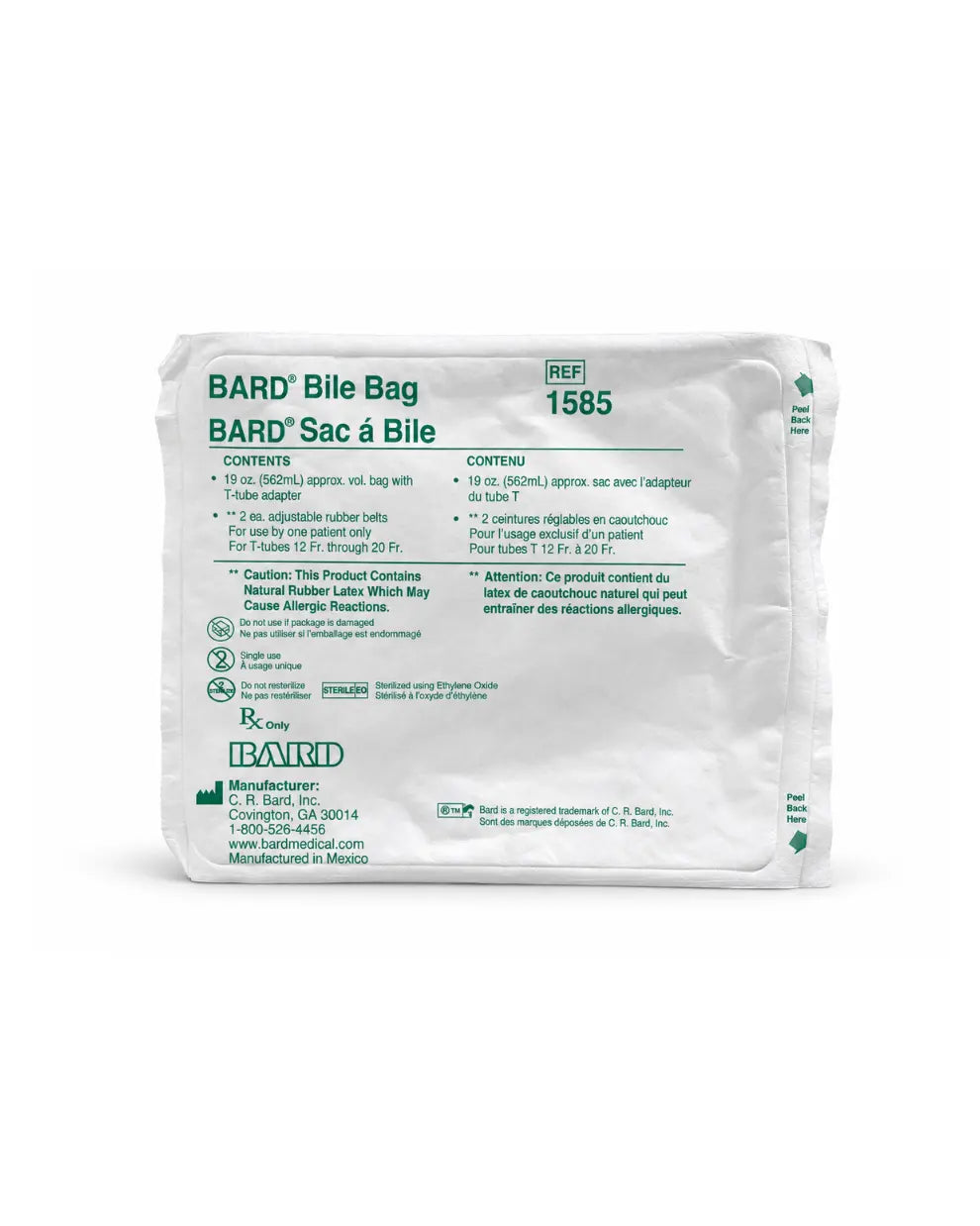 Bile Drainage Bag 19oz Each