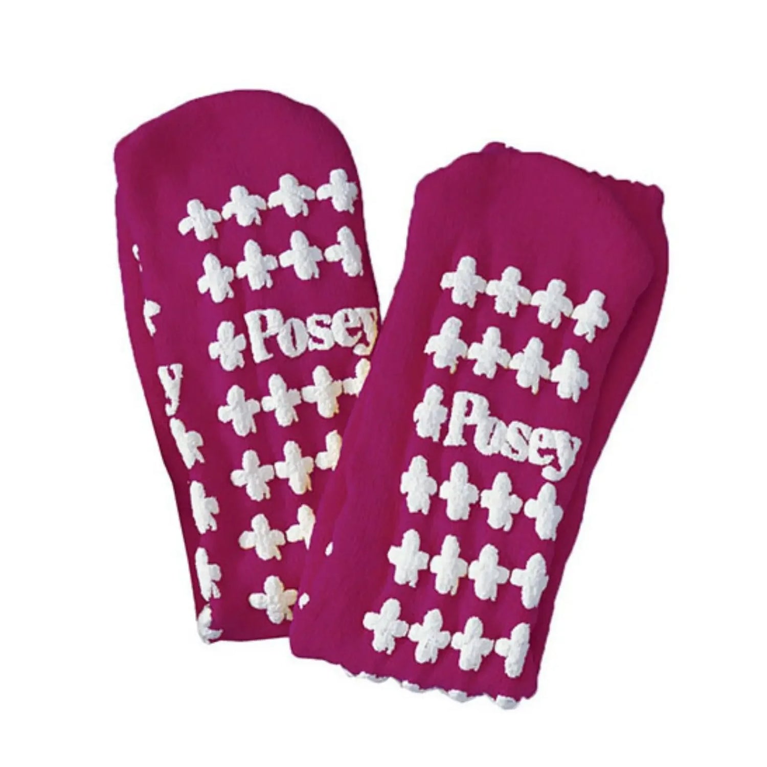 Fall Management Socks Non-Skid Standard Large Purple | 1 Pair | 6239P