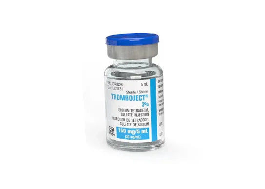 Sodium Tetradecyl Sulfate Injection 30 mg/mL - 3% multidose - TROMBOJE