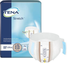 TENA Stretch Ultra adult incontinence briefs L/XL, breathable absorbent disposable underwear