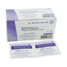 Pro-Medix 70% Alcohol Prep Pads Large | 100/box |  SC-APL 