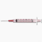 3mL | 18G x 1 1/2" BD Luer-Lok Syringe with PrecisionGlide Needle | 100/Box | 309580