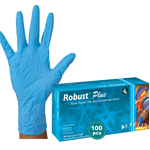 Aurelia Robust Plus Nitrile Exam Gloves Blue 4.5 mil