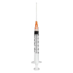3mL | 25G x 1" | Sol-M Luer Lock Syringe with Exchangeable Needle | 100/box | 1832510