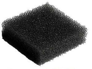 Black porous medical foam sponge pad for wound care or home care supplies