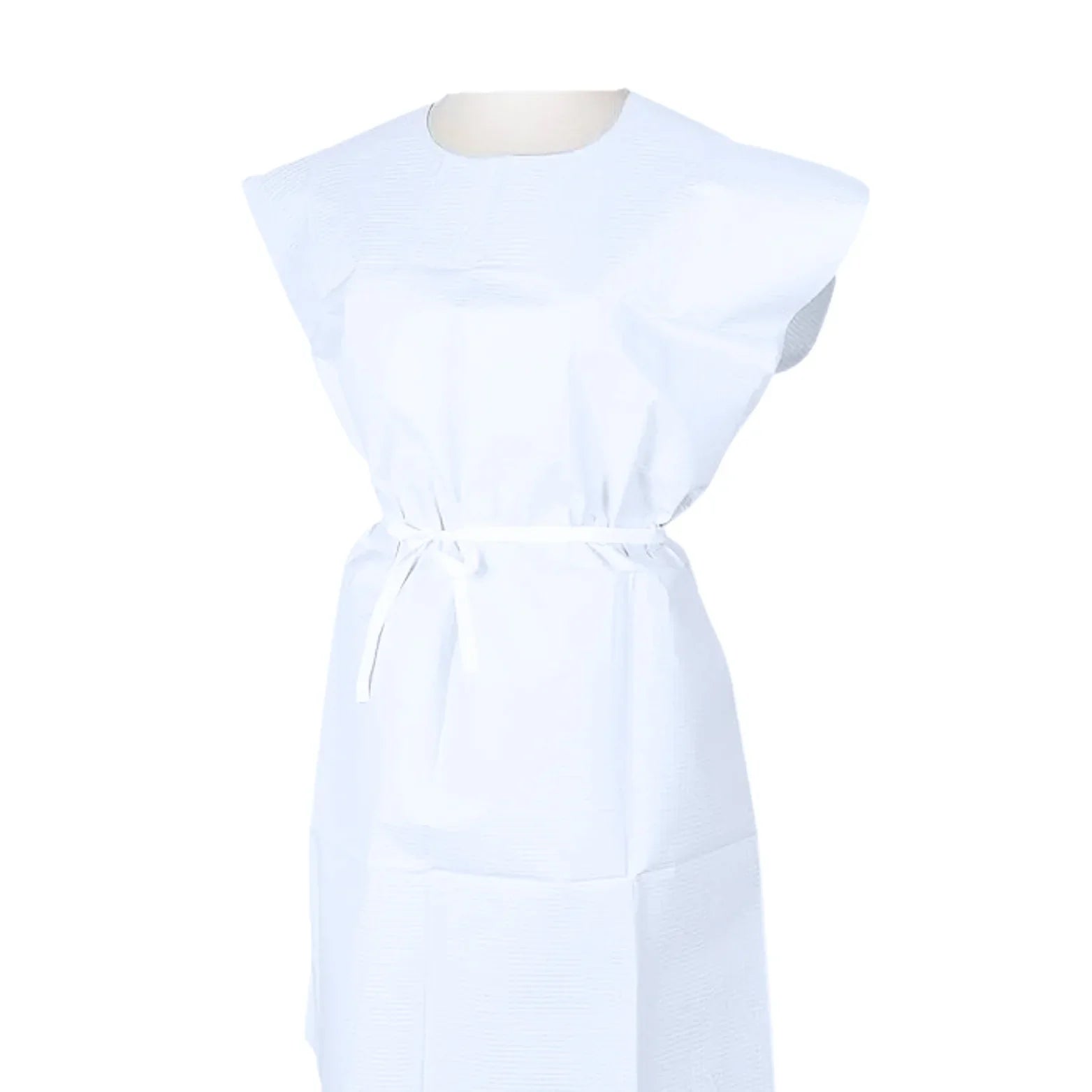 Medline Disposable Exam Gowns White 30" x 42" | 50/Case |  211-EG3042TPT-W 