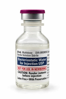Pfizer Sterile Bacteriostatic Water For Injection 30mL  
