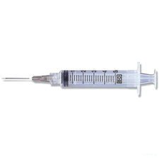 5mL | 21G x 1 1/2" BD Luer-Lok Syringe with PrecisionGlide Needle | 100/Box | 309633