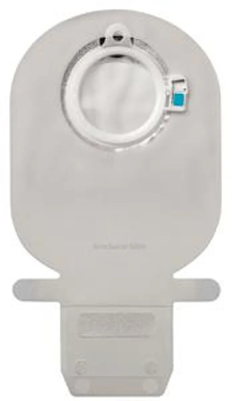 Pochette d'ostomie Sensura Mio, 2 pièces avec fenêtre d'inspection, 60 mm, bleu, boîte de 10