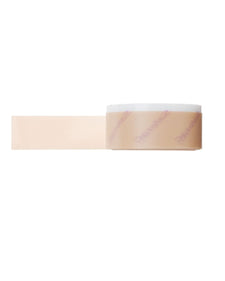 Beige medical tape roll with textured surface, ideal for home care and wound dressing applications.