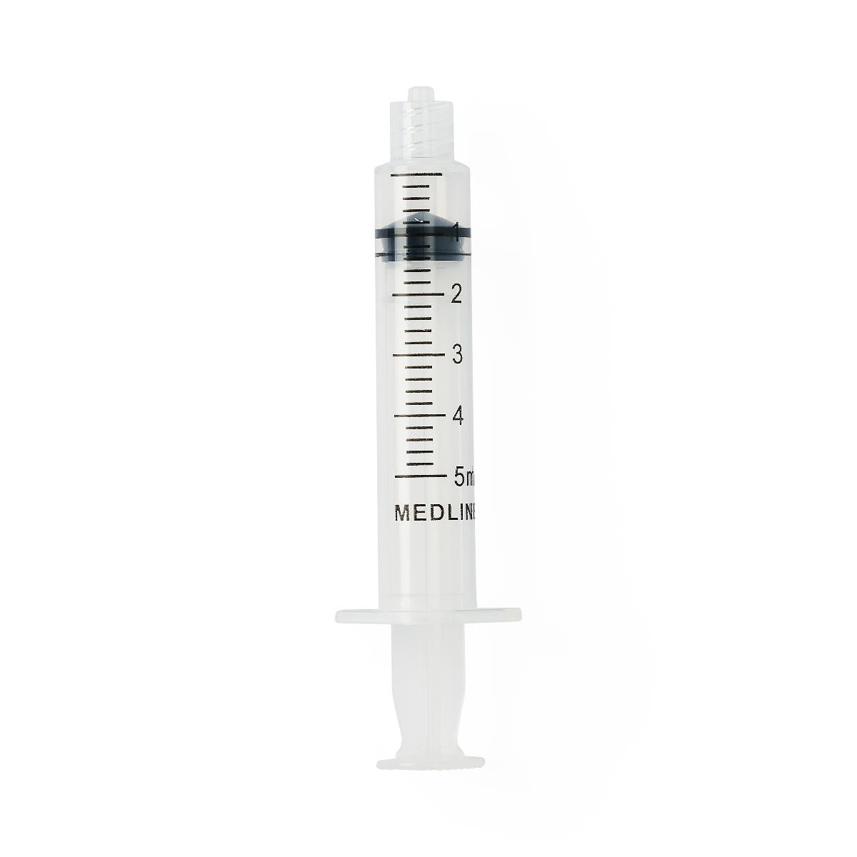 5mL | Medline Luer Lock Disposable Syringe without needle | 100/box | SYR105010PC