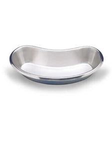 MedPro Autoclavable Stainless Steel Emesis Basin 26 oz, 10" Kidney Basin