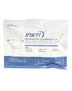 Multiplex HIV-1/2 Syphilis antibody rapid test kit packaging, home care diagnostic supply