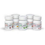Five bottles of MARK3 TopiCare topical anesthetic gel in assorted flavors, for medical use