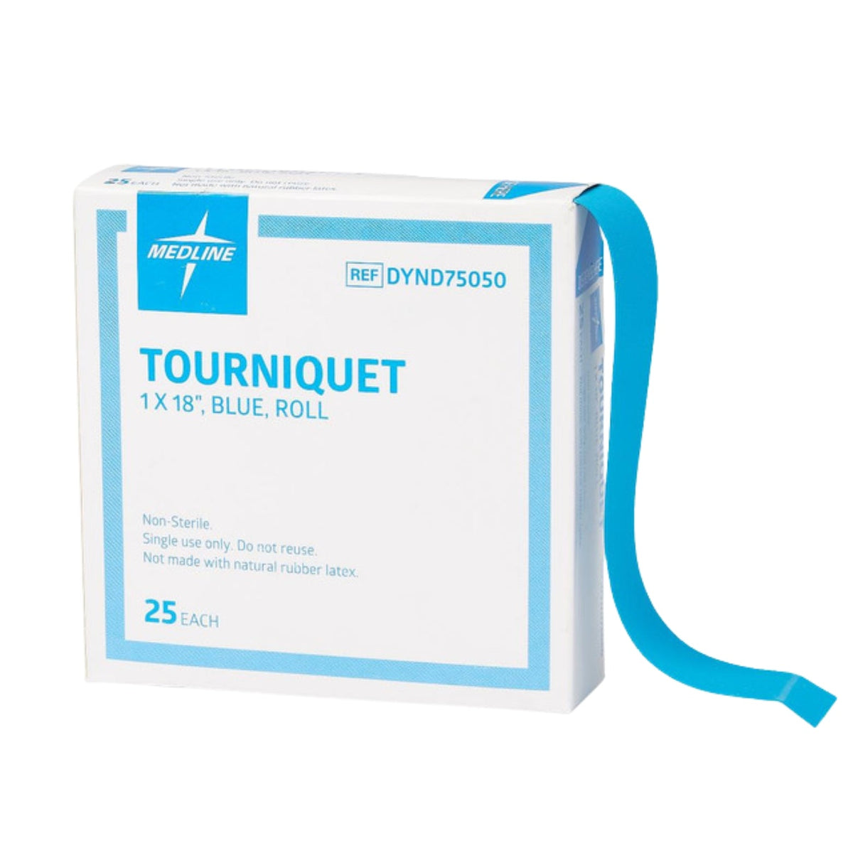 Disposable Tourniquet 1"X18" Perforated Roll - DYND75050