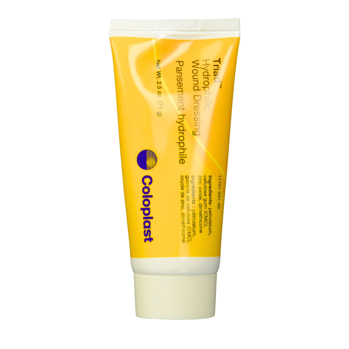 Coloplast Triad Hydrophilic Wound Dressing 2.5 oz tube for wound care and home medical use