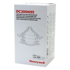 Honeywell DC300N95 N95 particulate respirator mask box, 20-pack, NIOSH approved